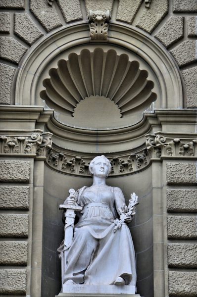 Federal Parliament Peace Statue in Bern, Switzerland - Encircle Photos
