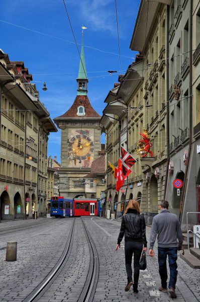 Marktgasse and Zytgloggeturm Clock Tower in Bern, Switzerland - Encircle Photos
