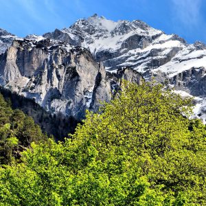 Snow-capped Swiss Alps in Erstfeld, Switzerland - Encircle Photos