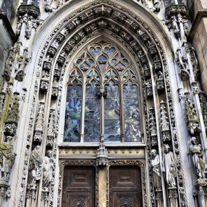 Cathedral of Notre Dame West Portal in Lausanne, Switzerland - Encircle Photos