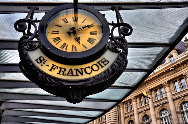 St. François Clock in Lausanne, Switzerland - Encircle Photos