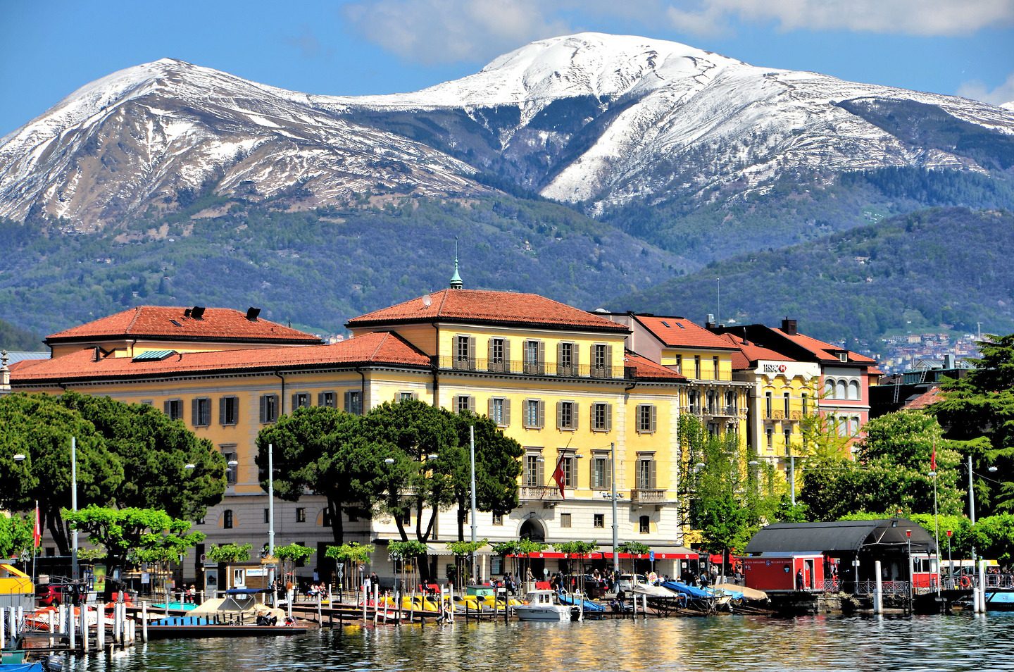 Snow Covered Lugano Prealps in Lugano, Switzerland - Encircle Photos