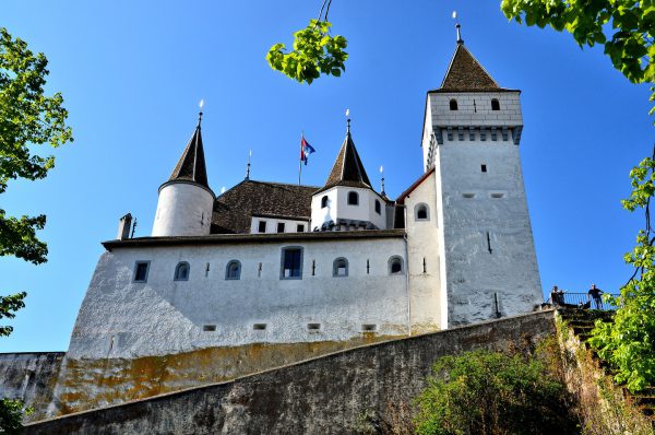 Castle and Fortified Wall in Nyon, Switzerland - Encircle Photos