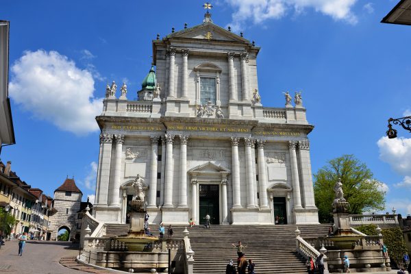 Cathedral of St. Ursus and Basle Gate in Solothurn, Switzerland - Encircle Photos