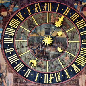 Zeitglockenturm Astronomical Clock Close Up in Solothurn, Switzerland - Encircle Photos