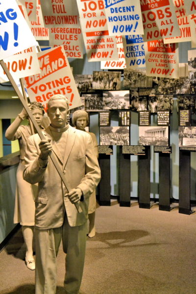 1963 March on Washington Exhibit at Civil Rights Museum in Memphis, Tennessee - Encircle Photos