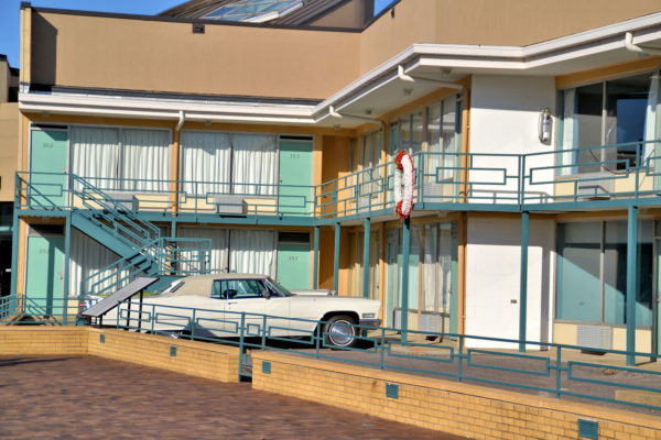 Assassination Scene at Lorraine Hotel in Memphis, Tennessee - Encircle Photos