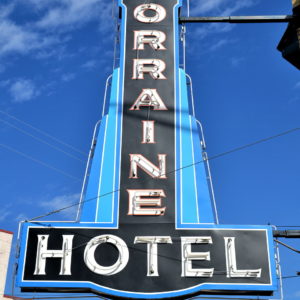 Lorraine Hotel Sign in Memphis, Tennessee - Encircle Photos