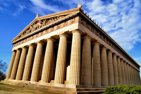 Parthenon Replica in Centennial Park in Nashville, Tennessee - Encircle Photos
