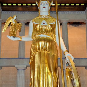 Athena Parthenos inside Parthenon in Nashville, Tennessee - Encircle Photos