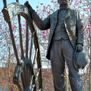 Captain Ryman Statue at Ryman Auditorium in Nashville, Tennessee - Encircle Photos