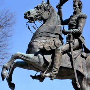 Andrew Jackson Statue at Tennessee State Capitol in Nashville, Tennessee - Encircle Photos