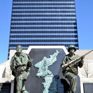 Korean War Memorial at War Memorial Auditorium in Nashville, Tennessee - Encircle Photos