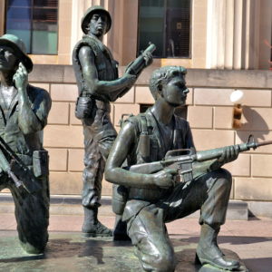 Vietnam Memorial at War Memorial Auditorium in Nashville, Tennessee - Encircle Photos