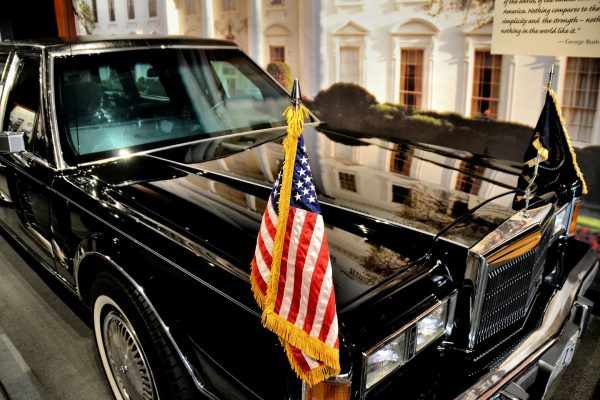Presidential Limo at George Bush Presidential Library and Museum in College Station, Texas - Encircle Photos