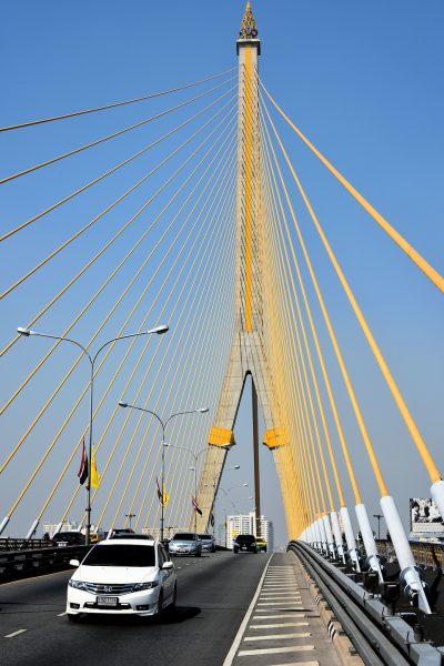 Rama VIII Bridge in Bangkok, Thailand - Encircle Photos