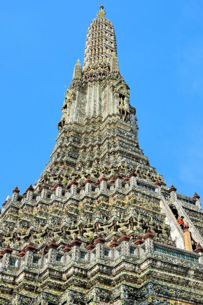 Main Tower or Prang of Wat Arun in Bangkok, Thailand - Encircle Photos