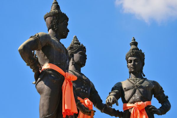 Three Kings Monument in Chiang Mai, Thailand - Encircle Photos