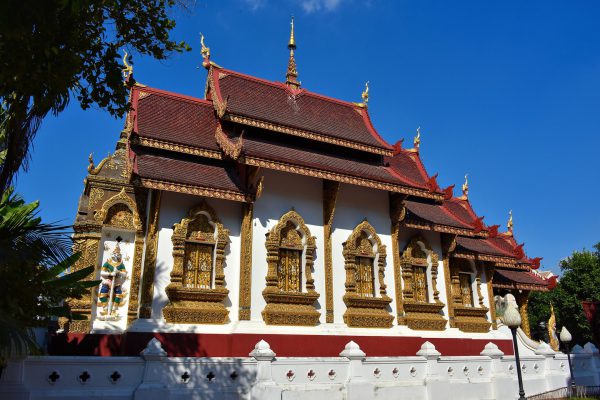 Ho Trai Library at Wat Hua Kuang in Chiang Mai, Thailand - Encircle Photos