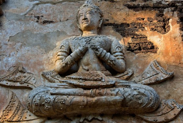 Thewada Figure Lotus Position at Wat Jed Yod in Chiang Mai, Thailand - Encircle Photos