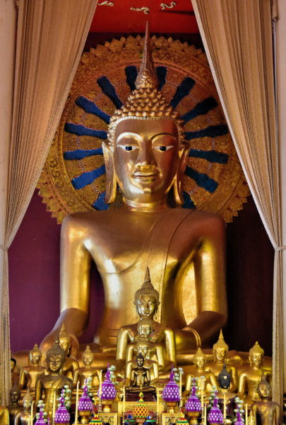 Thong Thip Buddha at Wat Phra Singh in Chiang Mai, Thailand - Encircle Photos