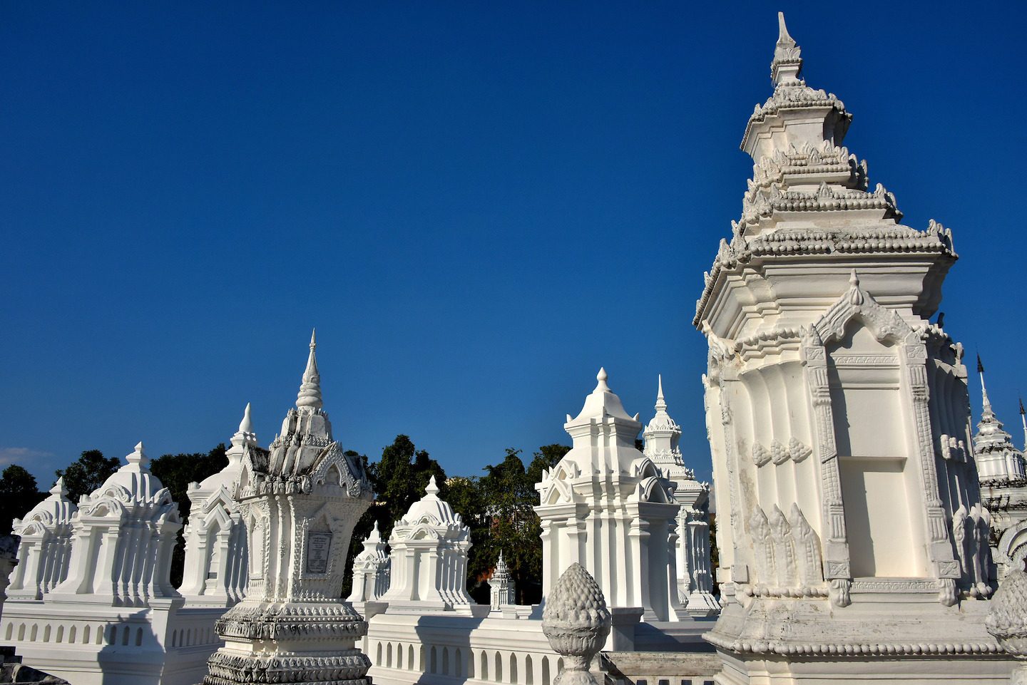Royal Cemetery at Wat Suan Dok in Chiang Mai, Thailand - Encircle Photos