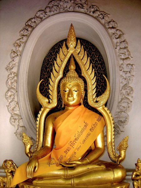 Buddha at Phra Pathom Chedi in Nakhon Pathom, Thailand - Encircle Photos