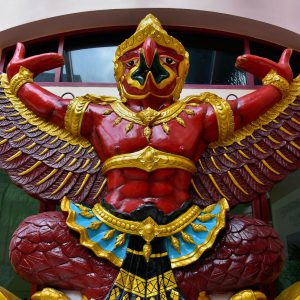 Garuda Emblem of Thailand on Karon Beach in Phuket, Thailand - Encircle Photos