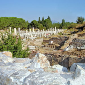 Marble Street in Ephesus, Turkey - Encircle Photos