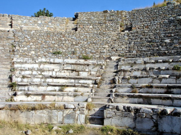 Odeon Theatre Seating in Ephesus, Turkey - Encircle Photos