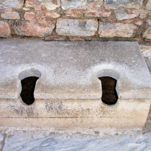 Public Toilets in Ephesus, Turkey - Encircle Photos