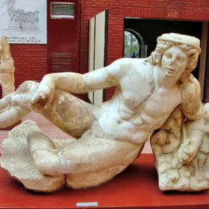 Resting Warrior at Ephesus Museum in Selçuk, Turkey - Encircle Photos