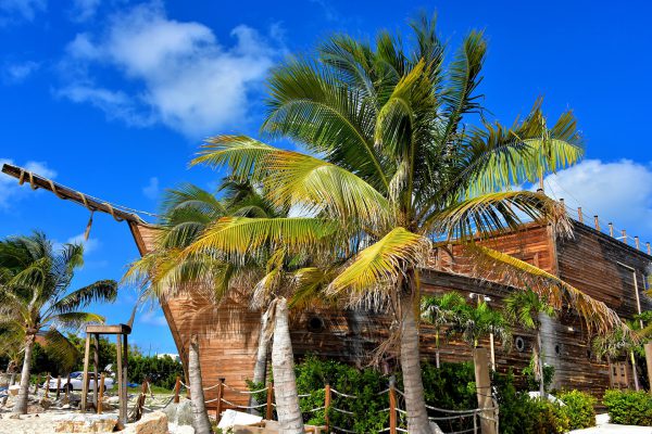Pirate Ship near Cruise Center in Grand Turk, Turks and Caicos Islands - Encircle Photos
