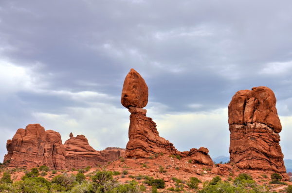 Balanced Rock in Arches National Park, Utah - Encircle Photos
