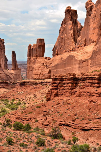 Park Avenue, First Overlook in Arches National Park, Utah - Encircle Photos