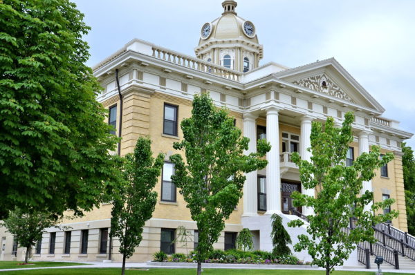 Box Elder County Courthouse in Brigham City, Utah - Encircle Photos
