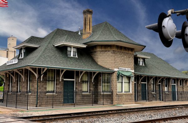 Old Train Depot in Brigham City, Utah - Encircle Photos
