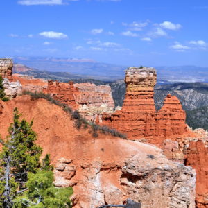 Scarlet Plateau from Agua Canyon Overlook at Bryce Canyon, Utah - Encircle Photos