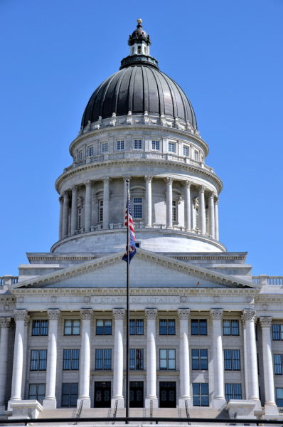 Utah State Capitol Dome in Salt Lake City, Utah - Encircle Photos