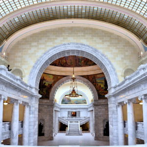 East Atrium in Utah State Capitol in Salt Lake City, Utah - Encircle Photos