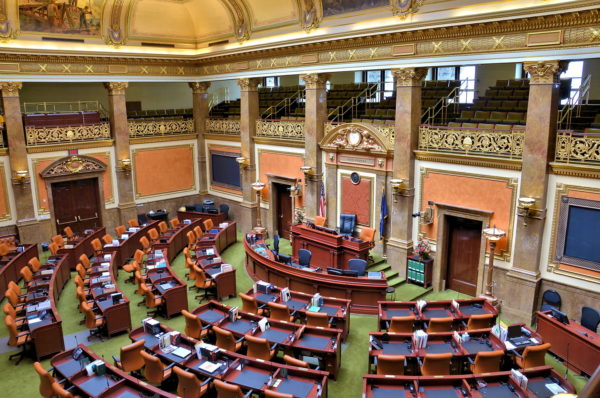House Chamber in Utah State Capitol in Salt Lake City, Utah - Encircle Photos