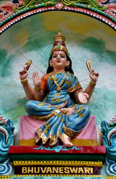 Goddess Bhuavaneswari  Statue in Mariamman Hindu Temple in Ho Chi Minh City, Vietnam - Encircle Photos