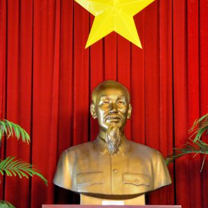 Ho Chi Minh Statue at Reunification Palace in Ho Chi Minh City, Vietnam - Encircle Photos