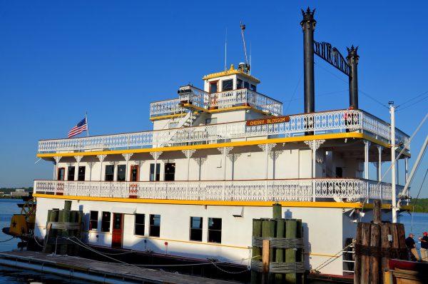 Cherry Blossom Riverboat on Potomac River in Alexandria, Virginia - Encircle Photos