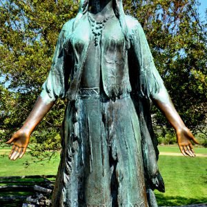 Pocahontas Statue at Historic Jamestowne, Virginia - Encircle Photos