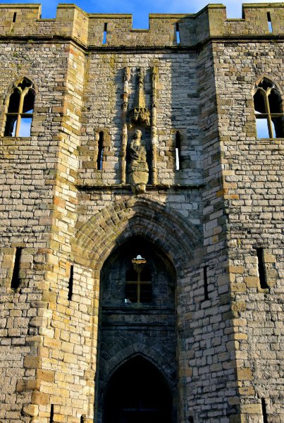 King’s Gate at Caernarfon Castle in Caernarfon, Wales - Encircle Photos