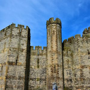 Queen’s Gate at Caernarfon Castle in Caernarfon, Wales - Encircle Photos