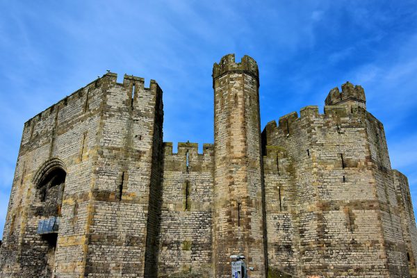 Queen’s Gate at Caernarfon Castle in Caernarfon, Wales - Encircle Photos
