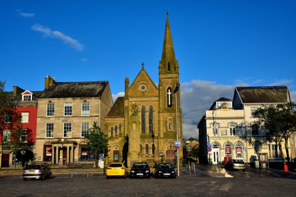 Castle Square Landmarks in Caernarfon, Wales - Encircle Photos
