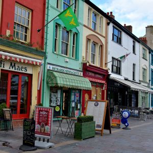 Castle Square Shops in Caernarfon, Wales - Encircle Photos